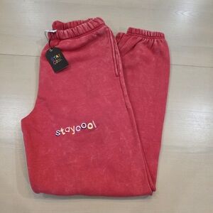 NWT Stay Cool Women Sweatpants Preppy